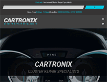 Tablet Screenshot of cartronix.co.uk